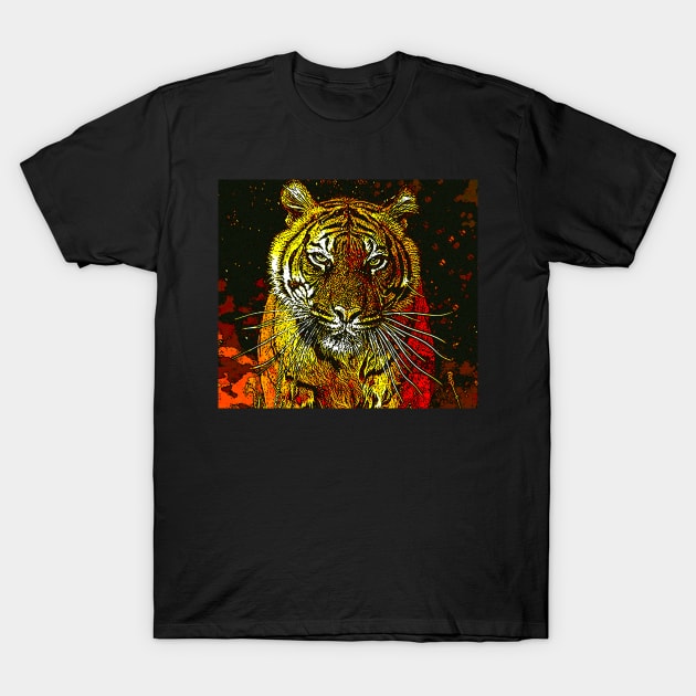 Tiger T-Shirt by HIghlandkings